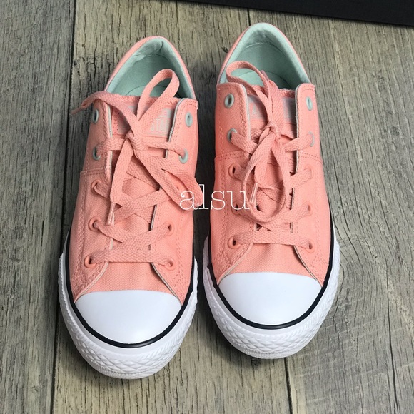 NWT Converse Ctas Madison OX Pale Coral J/W - Picture 6 of 7